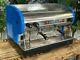 San Marino Lisa 2 Group Blue Semi Automatic Espresso Coffee Machine Commercial