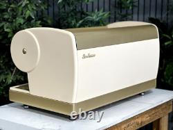 San Marino Lisa 3 Group Cream & Gold Espresso Coffee Machine Commercial Custom