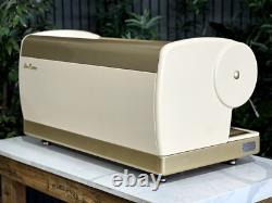 San Marino Lisa 3 Group Cream & Gold Espresso Coffee Machine Commercial Custom