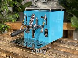 San Remo Cube R 1 Group Blue Espresso Coffee Machine Commercial Barista Domestic