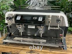 San Remo F18 2 Group Brand New Black And White Espresso Coffee Machine Cafe
