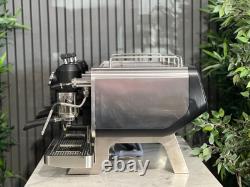 San Remo Opera 3 Group Espresso Coffee Machine Black & Stainless