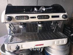 San Remo Verona 2 Group White Espresso Coffee Machine Commercial