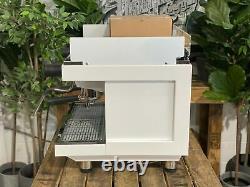 San Remo Zoe 2 Group Compact Brand New Full White Espresso Coffee Machine