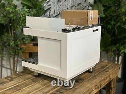 San Remo Zoe 2 Group Compact Brand New Full White Espresso Coffee Machine