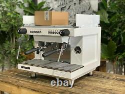 San Remo Zoe 2 Group Compact Brand New Full White Espresso Coffee Machine