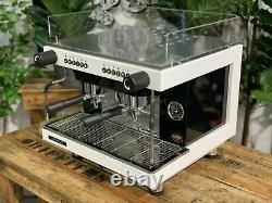 San Remo Zoe 2 Group Compact Brand New White Espresso Coffee Machine Commercial
