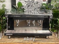 San Remo Zoe Competition 3 Group Espresso Coffee Machine Black Commercial Cafe