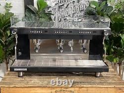 San Remo Zoe Competition 3 Group Espresso Coffee Machine Black Commercial Cafe