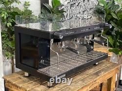 San Remo Zoe Competition 3 Group Espresso Coffee Machine Black Commercial Cafe