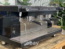 San Remo Zoe Competition 3 Group Espresso Coffee Machine Black Commercial Cafe