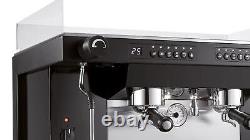 San Remo Zoe Competition High Cup 2 Group New Black Espresso Coffee Machine Cafe