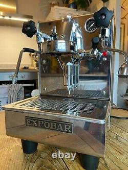Single Group Expobar Coffee Machine (domestic size, vintage style, with grinder)