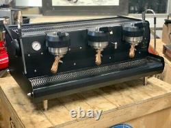 Synesso Cyncra 3 Group Custom Black Timber Handles Espresso Coffee Machine Cafe