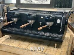 Synesso Cyncra 3 Group Custom Black Timber Handles Espresso Coffee Machine Cafe