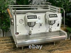 Synesso Sabre 2 Group White & Timber Espresso Coffee Machine Commercial Custom