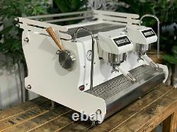 Synesso Sabre 2 Group White & Timber Espresso Coffee Machine Commercial Custom