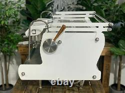 Synesso Sabre 2 Group White & Timber Espresso Coffee Machine Commercial Custom