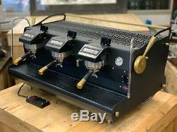 Synesso Sabre 3 Group Black Gold Custom Espresso Coffee Machine Commercial Cafe