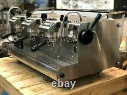 Synesso Sabre 3 Group Stainless Red Espresso Coffee Machine Commercial Cafe Bar