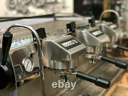 Synesso Sabre 3 Group Stainless Red Espresso Coffee Machine Commercial Cafe Bar
