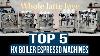 Top 5 Favorite Heat Exchange Boiler Espresso Machines Of 2021