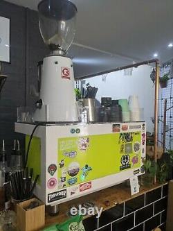 Traditional Espresso Coffee Machine (Sanremo Zoe 2 Group) Lime Green + grinder