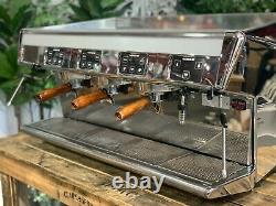 Unic DI Stella Caffe 3 Group Chrome Espresso Coffee Machine Commercial Barista S