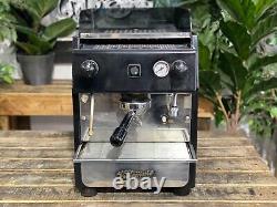 Vibiemme Kometa 1 Group Black Espresso Coffee Machine Domestic Home Cafe Latte