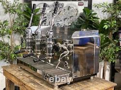 Vibiemme Replica Pistone Lever 3 Group Stainless Steel Espresso Coffee Machine