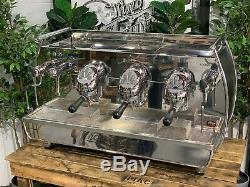 Victoria Arduino Adonis 3 Group Black Espresso Coffee Machine Commercial Bar