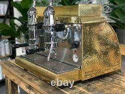 Victoria Arduino Athena Leva 2 Group Gold Espresso Coffee Machine Commercial Bar