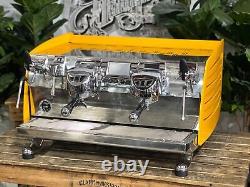 Victoria Arduino Black Eagle 2 Group Volumetric Espresso Coffee Machine Yellow