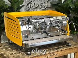 Victoria Arduino Black Eagle 2 Group Volumetric Espresso Coffee Machine Yellow