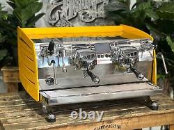 Victoria Arduino Black Eagle 2 Group Volumetric Espresso Coffee Machine Yellow