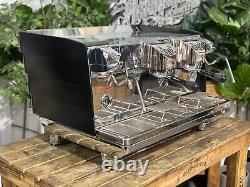 Victoria Arduino White Eagle 2 Group Black Espresso Coffee Machine Commercial