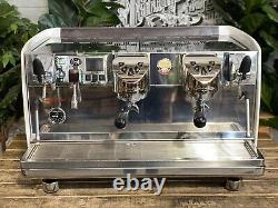 Victoria Arduino White Eagle 2 Group Espresso Coffee Machine White & Stainless