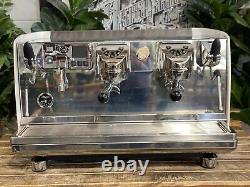 Victoria Arduino White Eagle 2 Group Espresso Coffee Machine White & Stainless