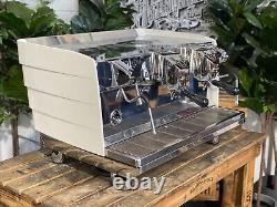 Victoria Arduino White Eagle 2 Group Espresso Coffee Machine White & Stainless