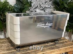 Victoria Arduino White Eagle 2 Group Espresso Coffee Machine White & Stainless