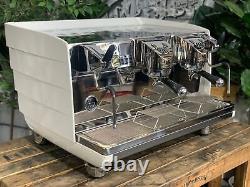 Victoria Arduino White Eagle 2 Group White Espresso Coffee Machine Commercial