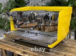 Victoria Arduino White Eagle 2 Group Yellow Espresso Coffee Machine