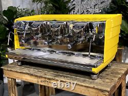 Victoria Arduino White Eagle 3 Group Yellow Espresso Coffee Machine