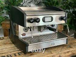 Visacrem Brava 1 Group Black Espresso Coffee Machine Commercial Wholesale Cafe