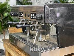 Wega Altair 2 Group Espresso Coffee Machine Black And Stainless Commercial Cafe