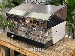 Wega Atlas 2 Group Black & Grey Espresso Coffee Machine Commercial Cafe Bar Cart