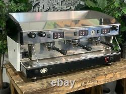 Wega Atlas 3 Group Black & White Espresso Coffee Machine Commercial Custom Cafe