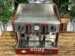 Wega Atlas Compact Evd 2 Group Red Espresso Coffee Machine Commercial Wholesale