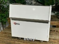 Wega Atlas Compact Evd 2 Group White Espresso Coffee Machine Commercial Cafe