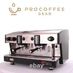 Wega Atlas Evd Black 2 Group Commercial Espresso Machine